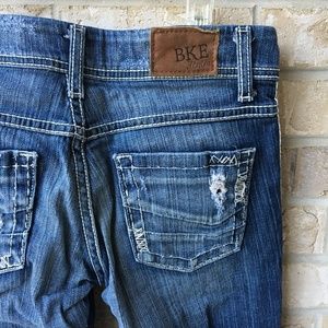 BKE Denim Culture Bootcut Distressed Jeans 25 R